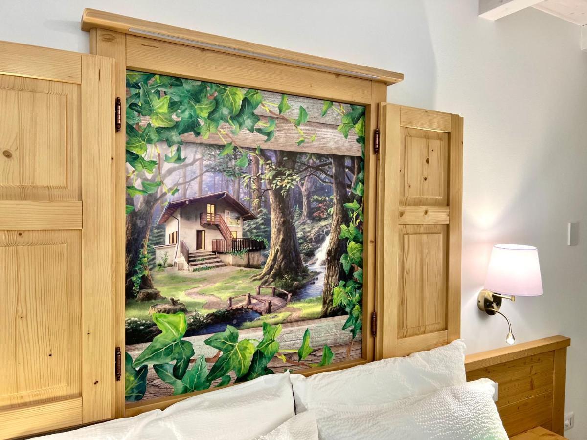 La Finestra Sul Giardino - B&B Cavedine Bagian luar foto